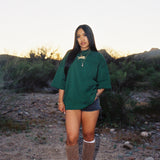Jade Green Wild Horses Shirt (Year of the Horse)